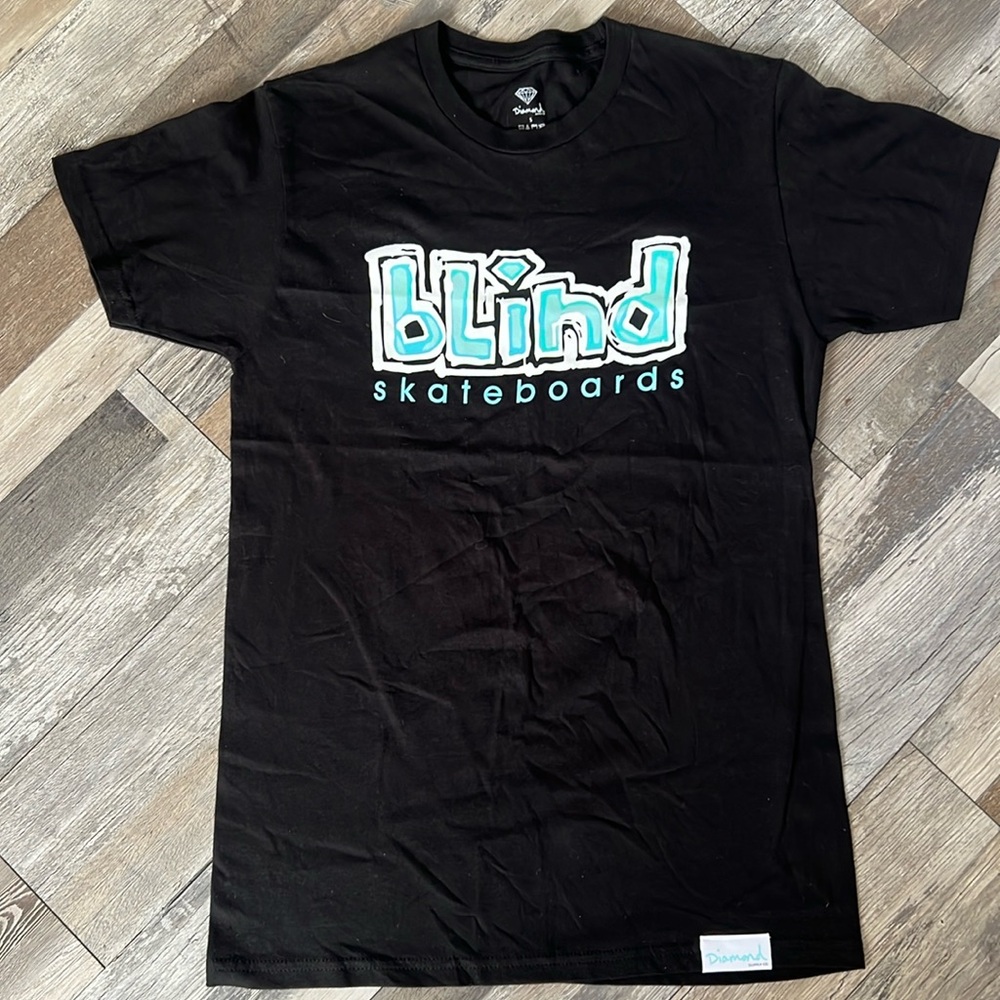 Diamond Supply Co. Blind Skateboards tee  T-Shirt  Black NEW Sz. S